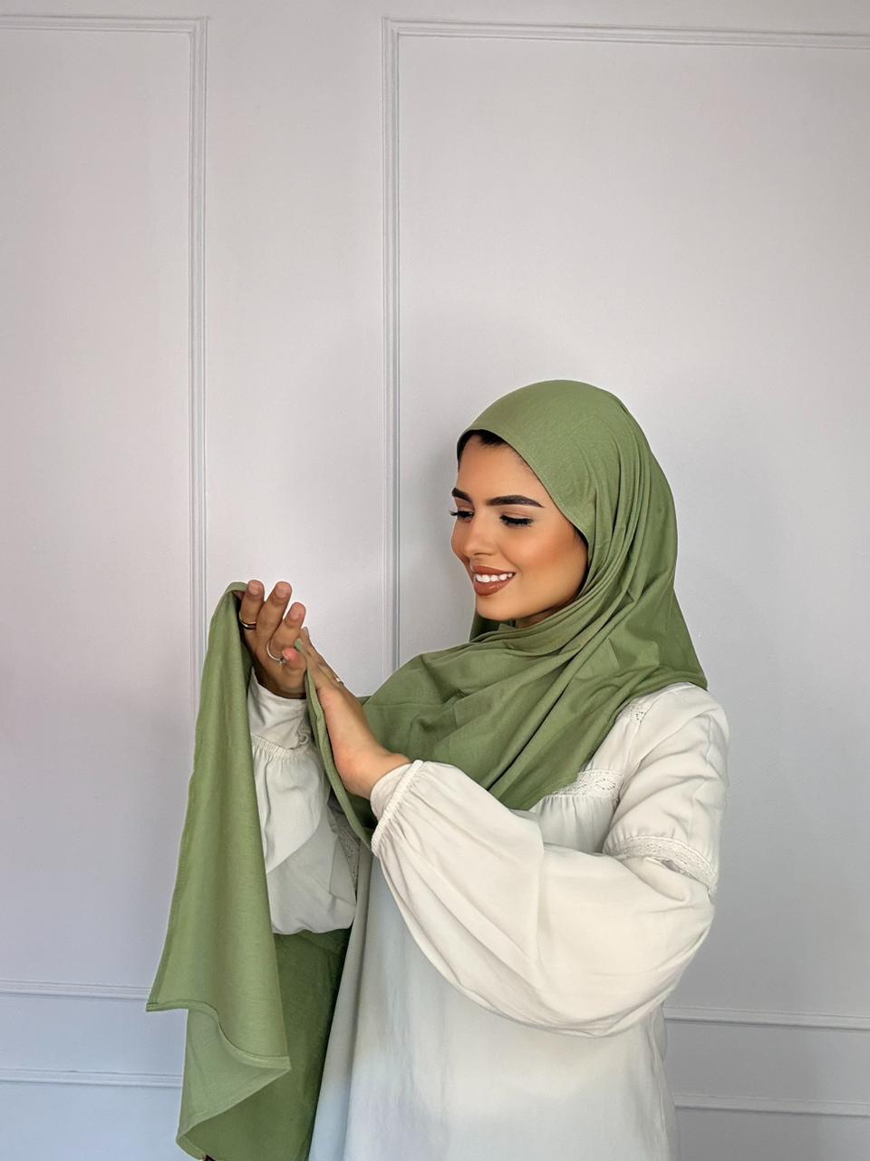 Thuraya Premium Scarf - Olive