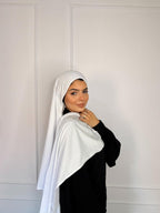 Thuraya Premium Scarf - White