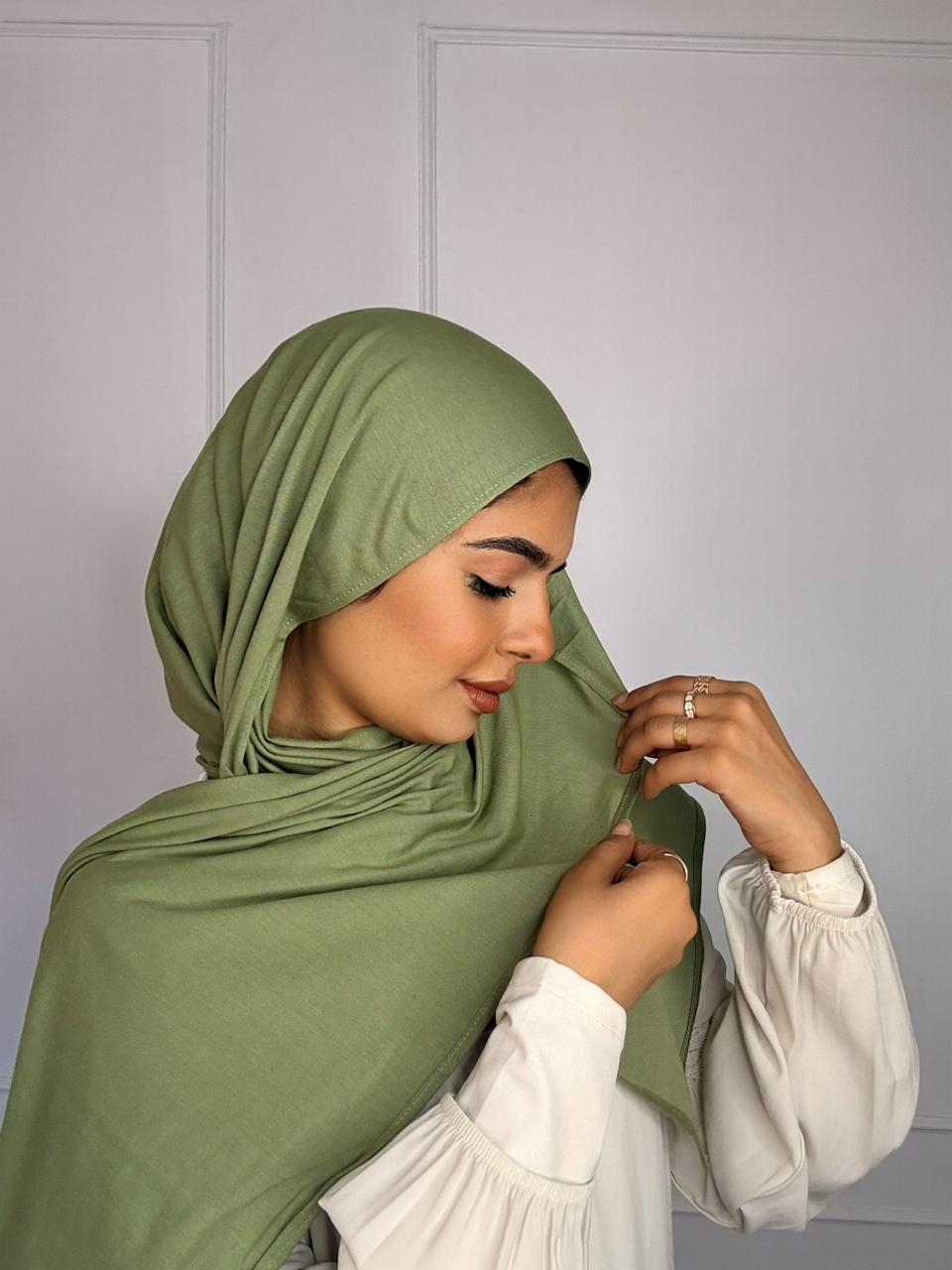 Thuraya Premium Scarf - Olive
