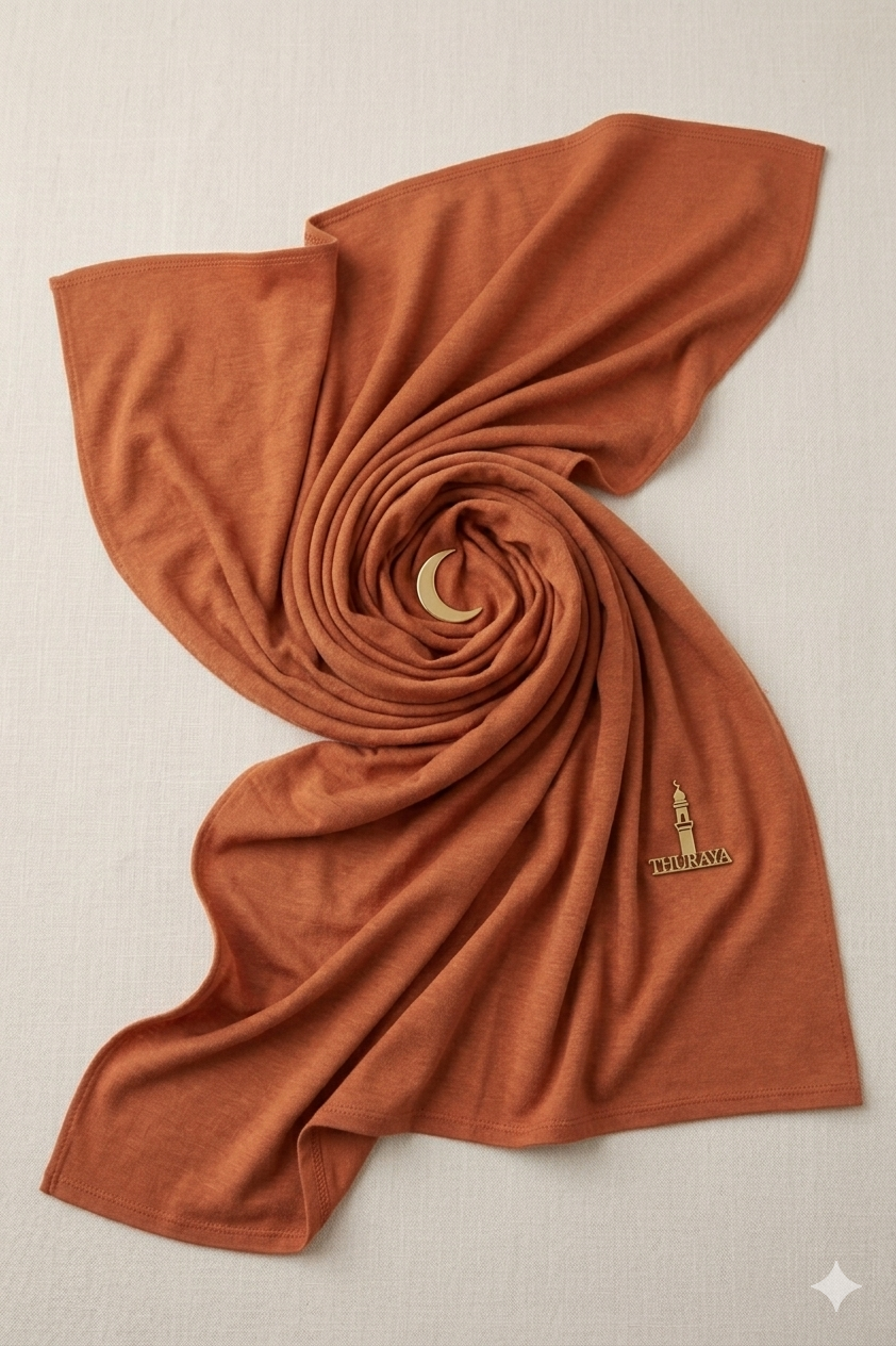 Thuraya Premium Scarf - Camel