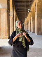 Thuraya Premium Scarf - Olive