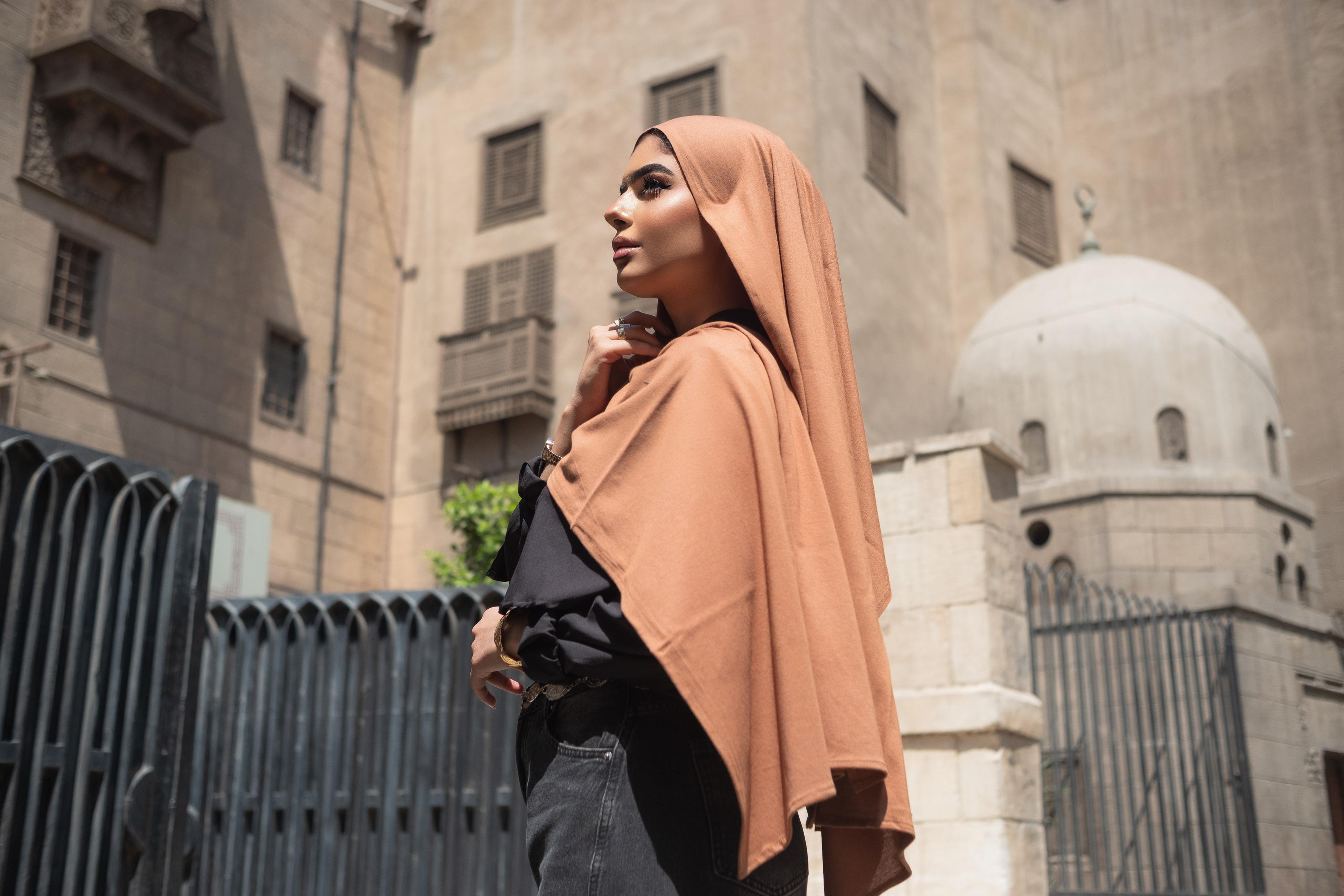 Thuraya Premium Scarf - Camel