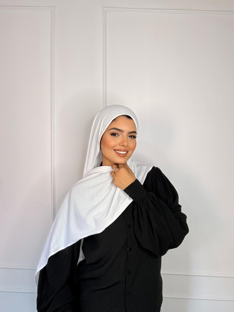Thuraya Premium Scarf - White