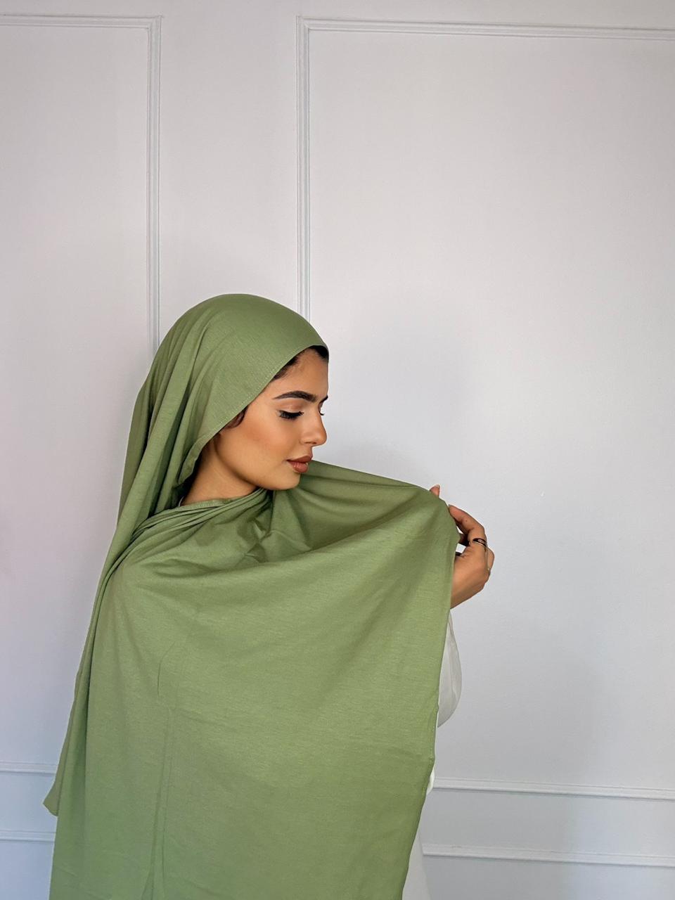 Thuraya Premium Scarf - Olive